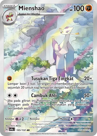 Mienshao (Paradox Encounters 145/132)