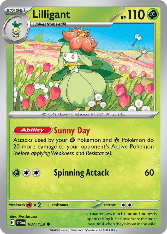 Lilligant Journey Together 007/159 Common