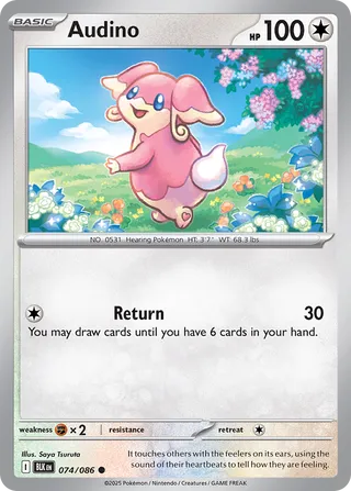 Audino (Black Bolt 074/086)