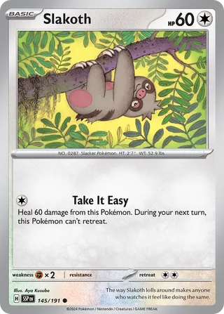 Slakoth (Surging Sparks 145/191)
