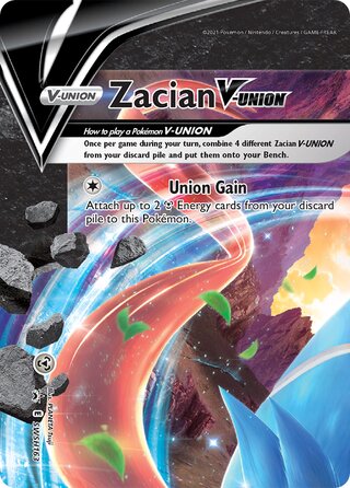 Zacian V-UNION (SWSH Black Star Promos SWSH163)