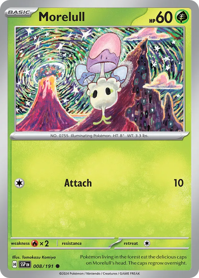 Morelull Surging Sparks 008/191 Common