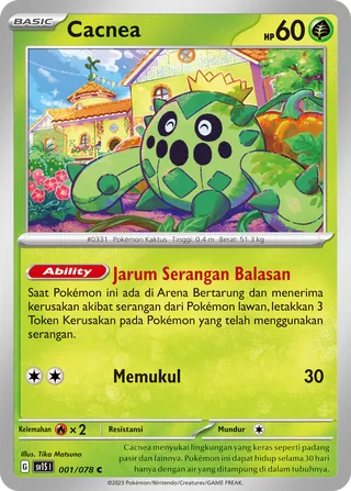 Cacnea (Scarlet ex 001/078)