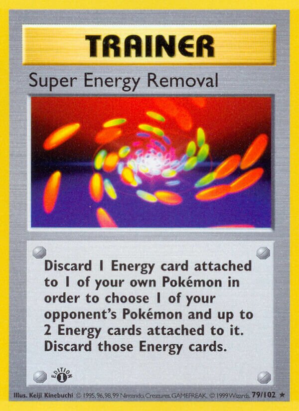 Super Energy Removal Base 79/102 Rare