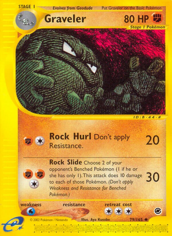 79/165 Graveler EX Uncommon