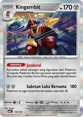 Kingambit (MEGA Dream ex 118/193)