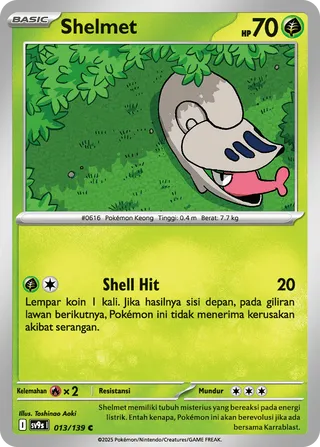 Shelmet (Bonds of Destiny 013/139)