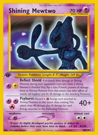 Shining Mewtwo (Neo Destiny 109/105)