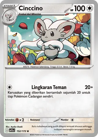 Cinccino (Black & White 152/172)