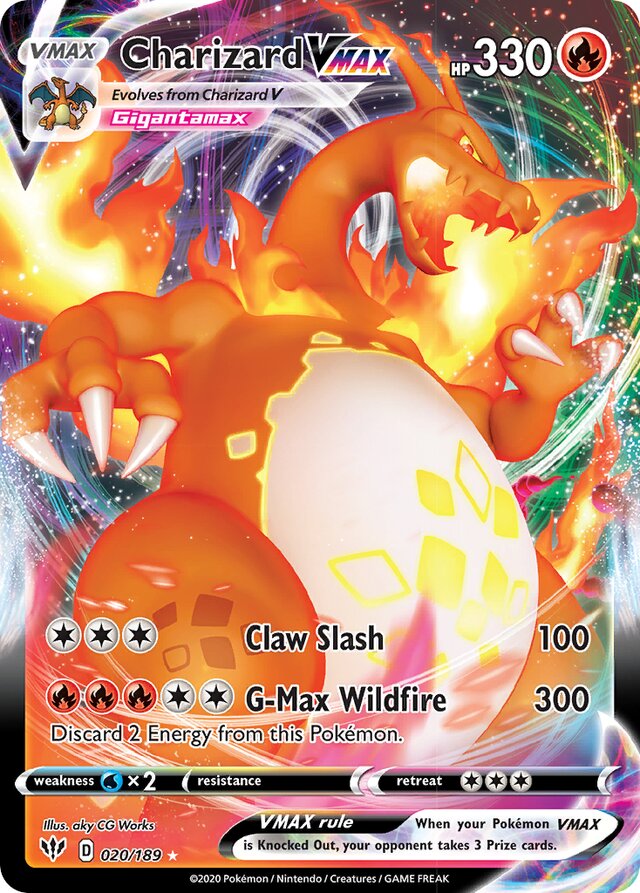 Charizard VMAX (Darkness Ablaze 020/189) (International TCG) – TCG