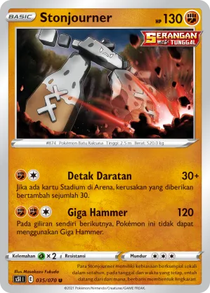 Stonjourner (Single Strike Master 035/070)