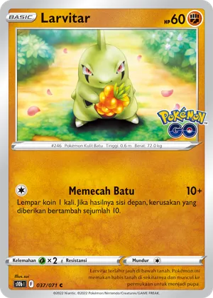 Larvitar (Pokémon GO 037/071)