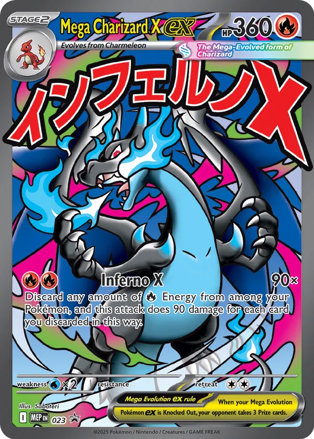 23 Mega Charizard X ex PROMO