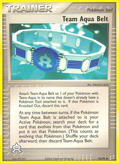 76/95 Team Aqua Belt MA Uncommon