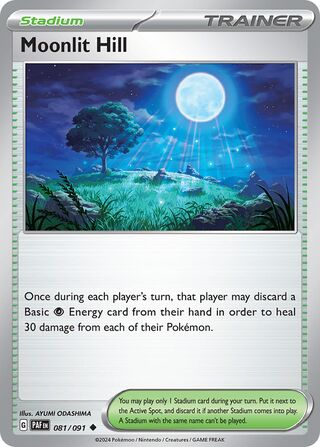Moonlit Hill (Paldean Fates 081/091)