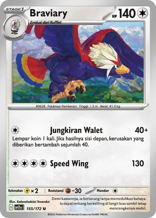 Braviary (Black & White 155/172)