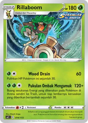 Rillaboom (Evolution V Starter Deck 014/172)