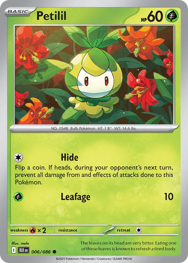 Petilil Black Bolt 006/086 Common