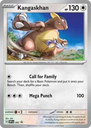 202 Kangaskhan SVP PROMO