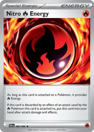 Nitro Fire Energy (Chaos Rising 086/086)