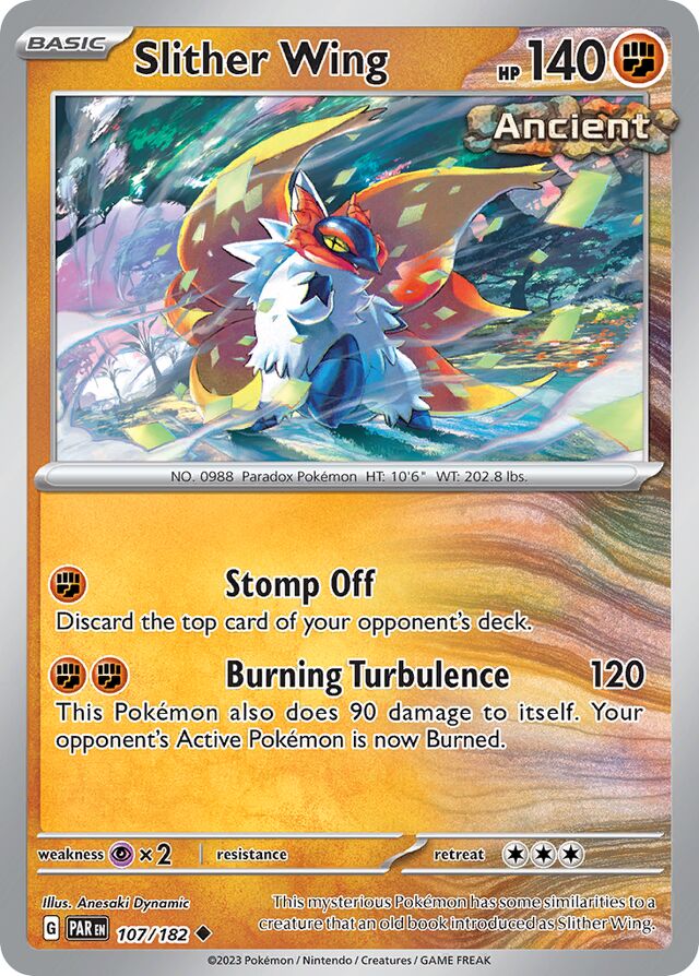 Slither Wing Paradox Rift 107/182 Uncommon
