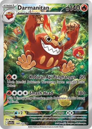 Darmanitan (Black & White 199/172)
