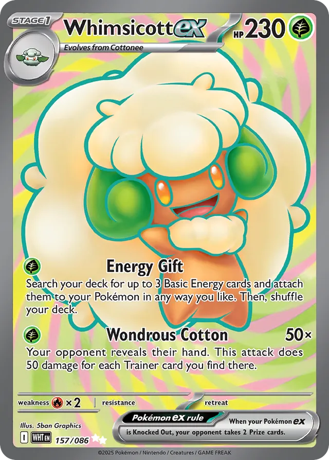 157/086 Whimsicottex WHT Ultra Rare