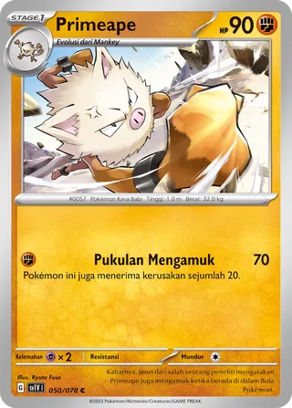 Primeape (Violet ex 050/078)