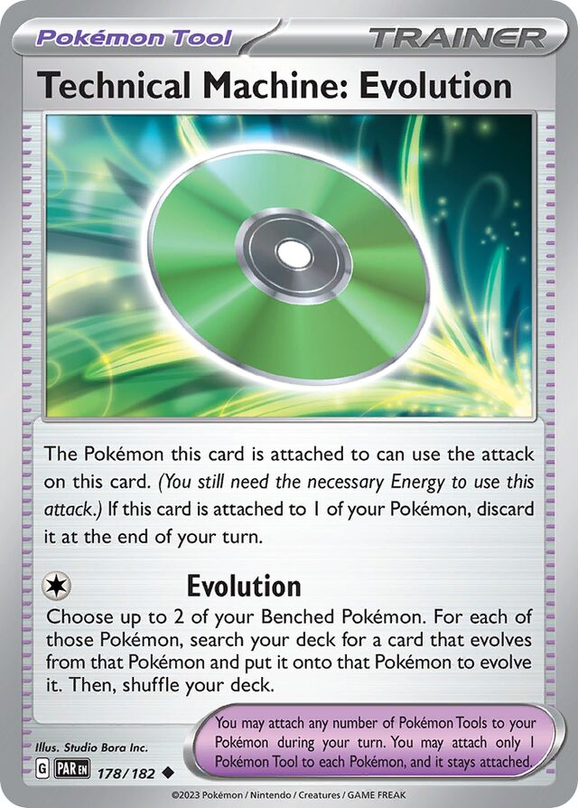 178/182 Technical Machine: Evolution PAR Uncommon