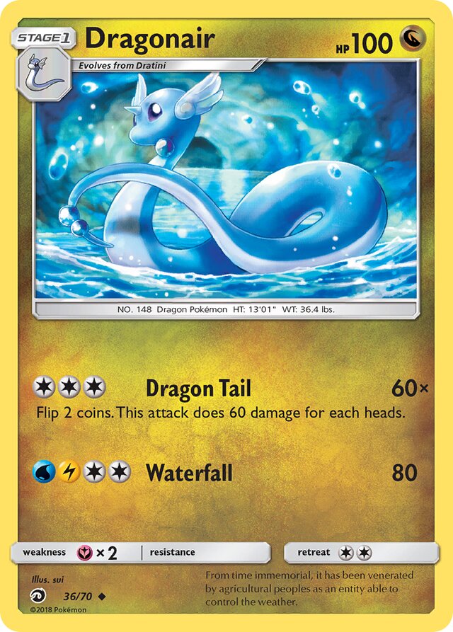 Dragonair Dragon Majesty 36/70 Uncommon
