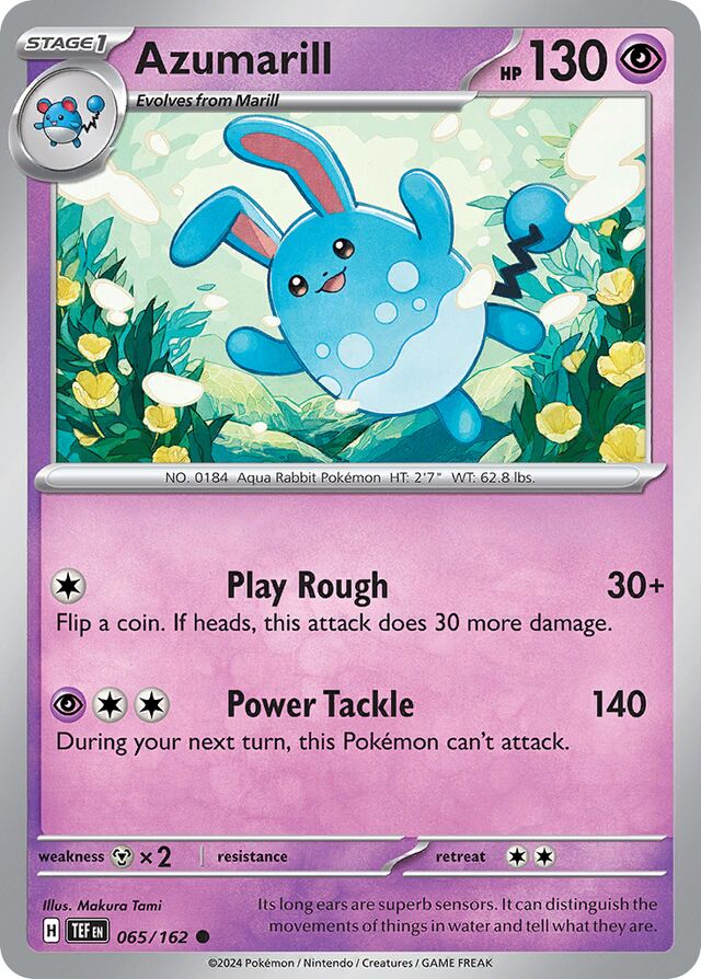 065/162 Azumarill TEF Common
