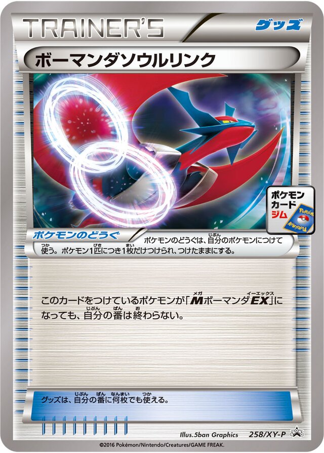 Salamence Spirit Linkボーマンダソウルリンク XY-P Promotional cards 258/XY-P