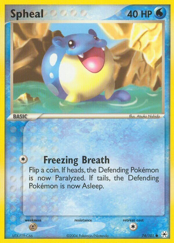 74/101 Spheal HL Common