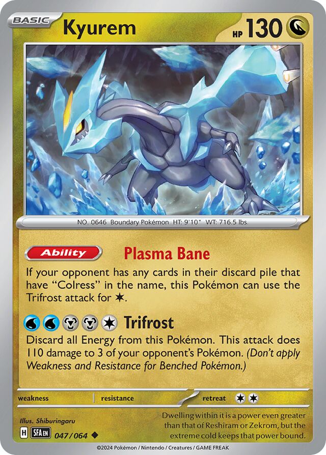 Kyurem Shrouded Fable 047/064 Uncommon