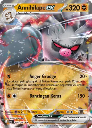 Annihilape ex (Snow Hazard 040/071)