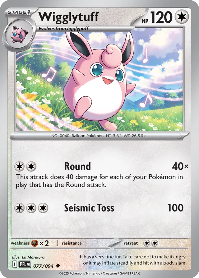 077/094 Wigglytuff PFL Uncommon