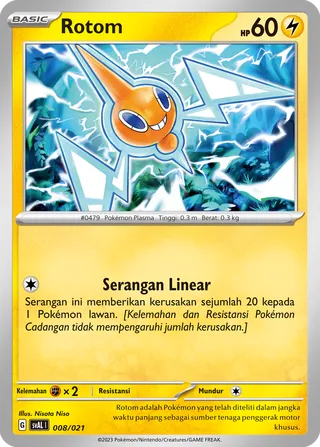 Rotom (Fuecoco & Ampharos ex Starter Deck ex 008/021)