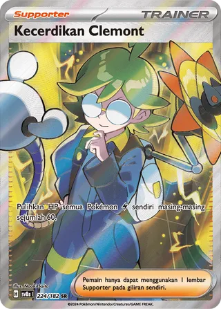 Clemont's Quick Wit (Stellar Lightning 224/182)