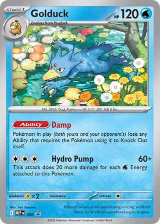 8 Golduck Promo