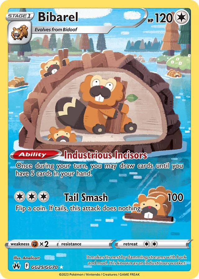 GG25/GG70 Bibarel CRZ GGH