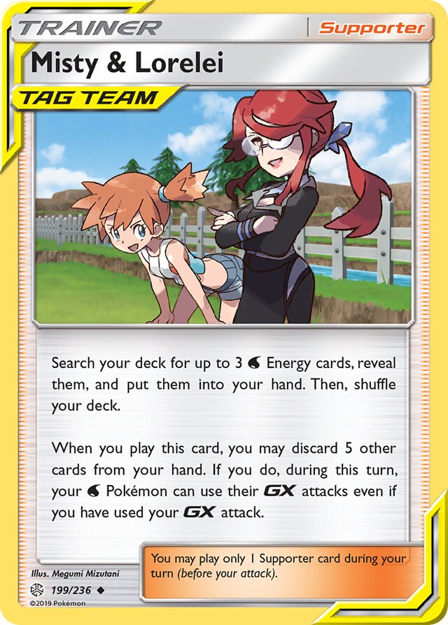 199/236 Misty & Lorelei CEC Uncommon
