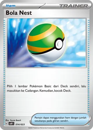 Nest Ball (Quaxly & Mimikyu ex Starter Deck ex 014/023)
