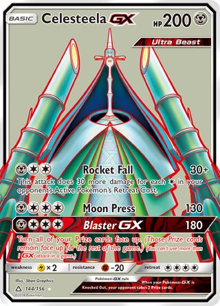 Nihilego GX - 49/111 - Ultra Rare - Pokemon Singles » SM - Crimson