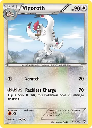 Vigoroth (Furious Fists 82/111)