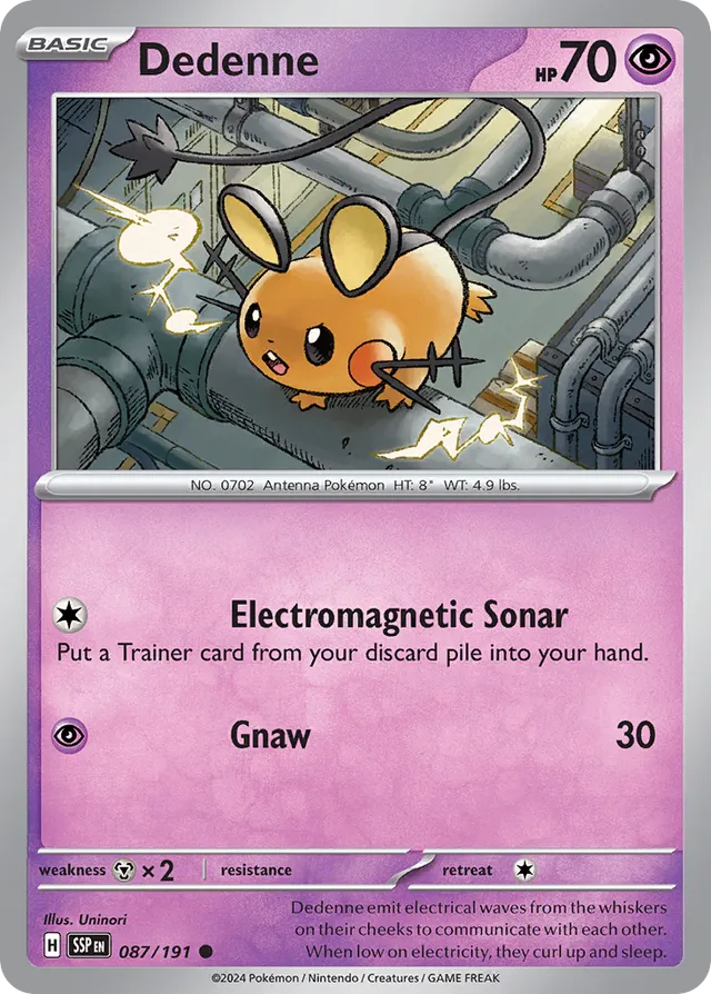 087/191 Dedenne SSP Common