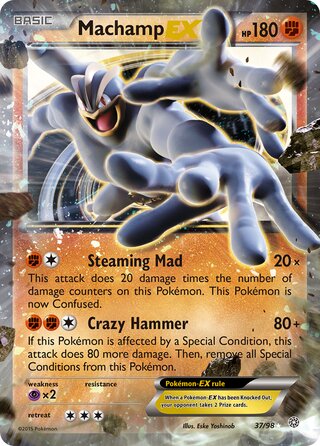 Machamp-EX (Ancient Origins 37/98)