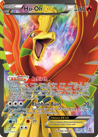Ho-Oh-EX (Dragons Exalted 119/124)
