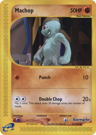 Machop (New York Pokémon Center Press Event 021/093)