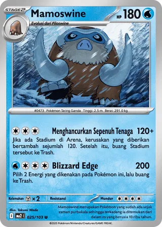 Mamoswine (Blue Blaze 025/103)