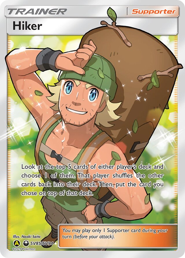 Hiker Hidden Fates SV85/SV94 Rare Ultra